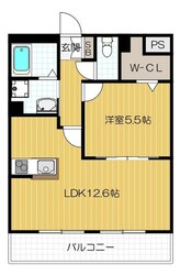 エヴァーホワイトの物件間取画像